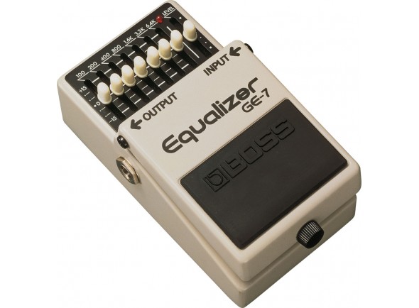 BOSS GE-7 Equalizador 7 bandas Pedal Compacto para Guitarra Eléctrica